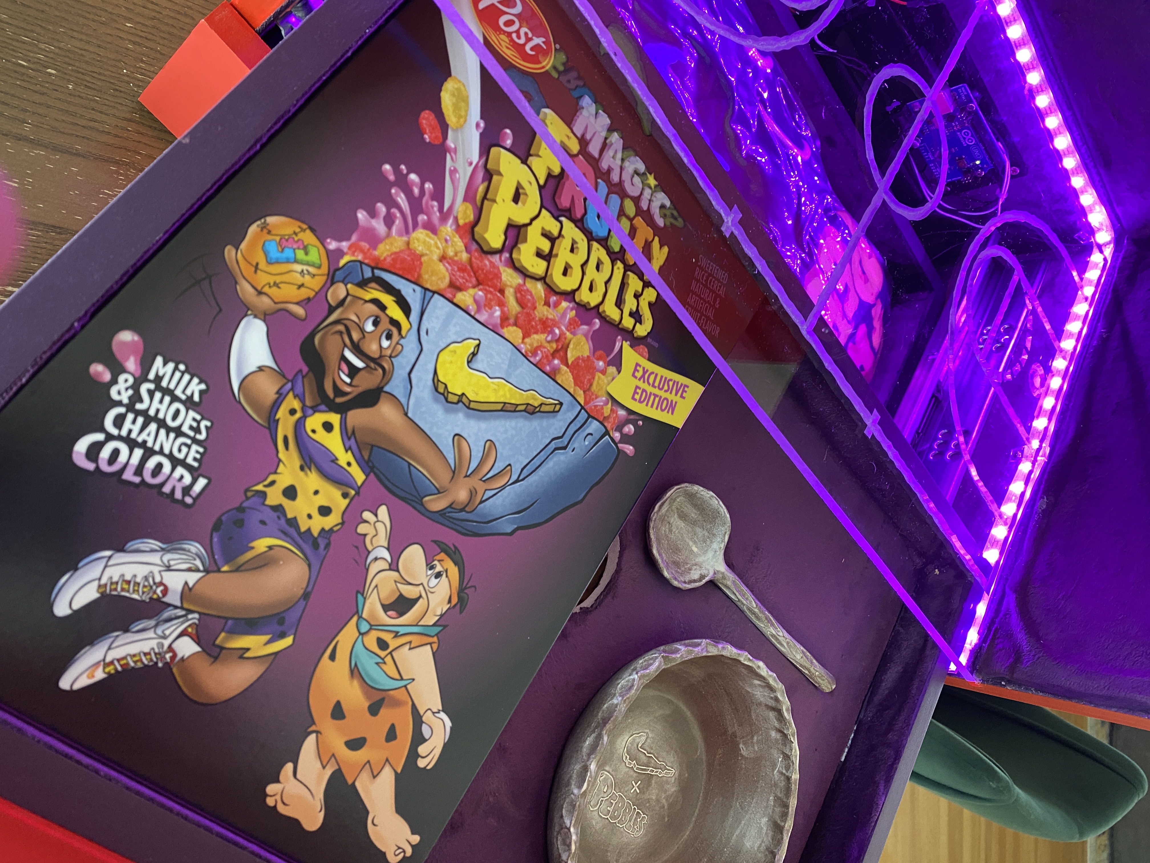 Nike x Post Collab — LeBron James Game Shoe Box