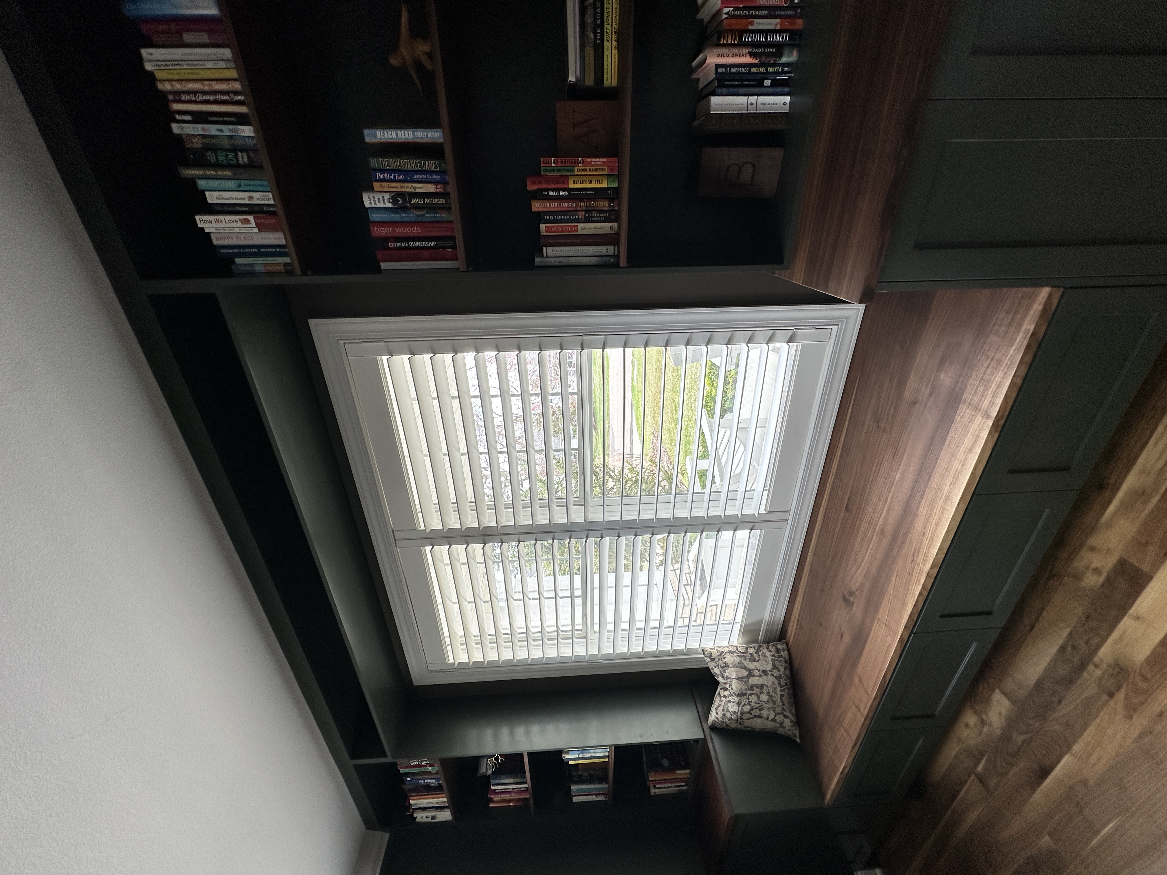 Floor-to-ceiling home office built-in — Edina MN